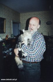 С Томом, котом Кирилла Плешкова
