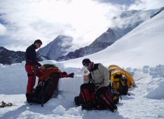 Mount Vinson (4892 m - najwyższy szczyt Antarktydy)
